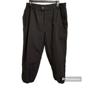 OBERMEYER / Black Lined Ski Snowboarding Pants Size 2XL Short
